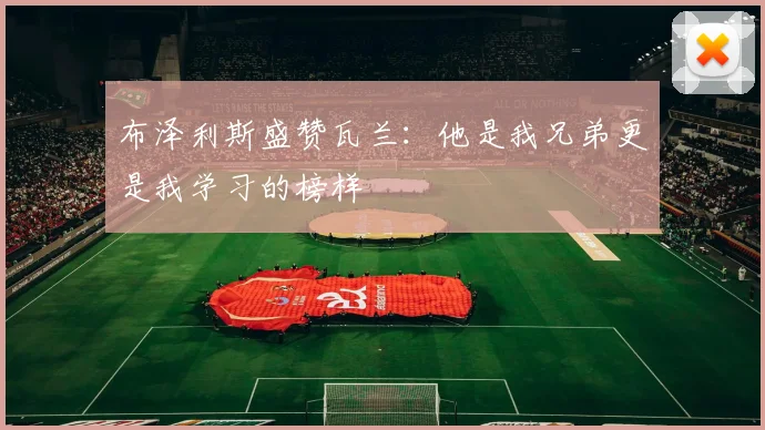 布泽利斯盛赞瓦兰：他是我兄弟更是我学习的榜样